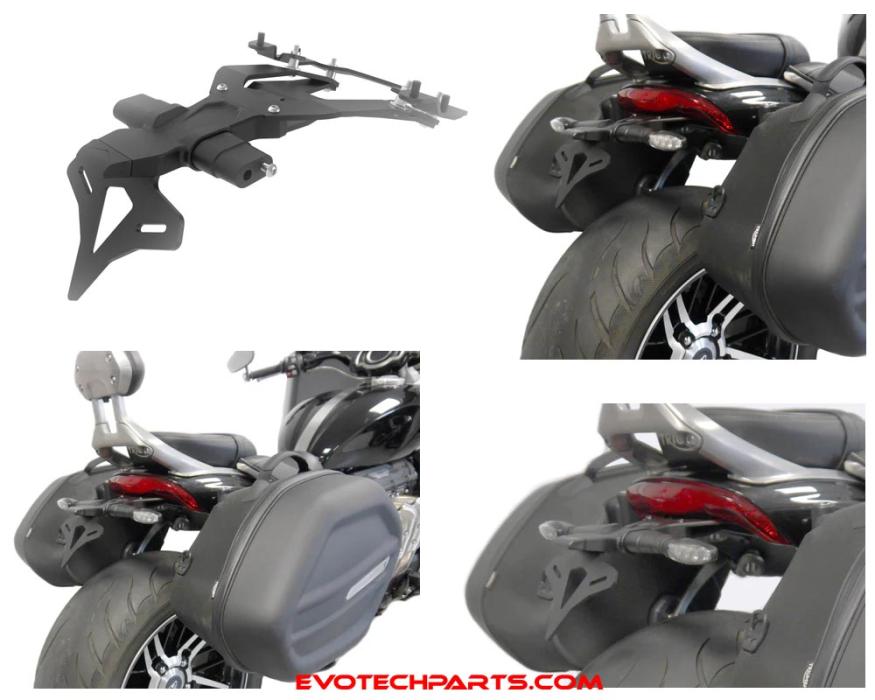 Triumph Rocket 3 R / 3 GT from 2020 License Plate Holder by Evotech Performance